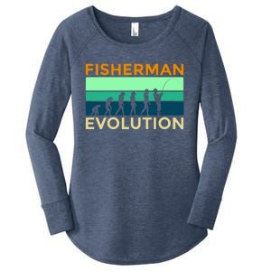 Evolution Of Fishing Women's Perfect Tri Tunic Long Sleeve Shirt