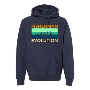 Evolution Of Fishing Premium Hoodie