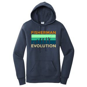 Evolution Of Fishing Women's Pullover Hoodie