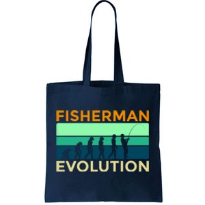 Evolution Of Fishing Tote Bag