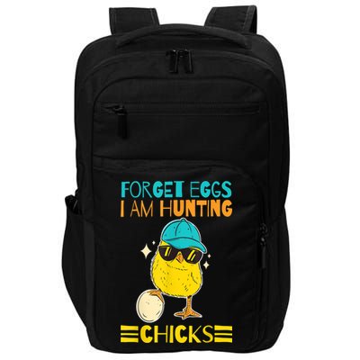 Easter Outfit Forget Eggs I'm Hunting Chicks Impact Tech Backpack