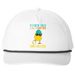 Easter Outfit Forget Eggs I'm Hunting Chicks Snapback Five-Panel Rope Hat