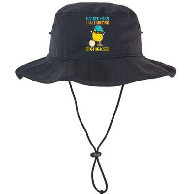 Easter Outfit Forget Eggs I'm Hunting Chicks Bucket Hat