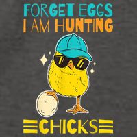 Easter Outfit Forget Eggs I'm Hunting Chicks Vector Backpack
