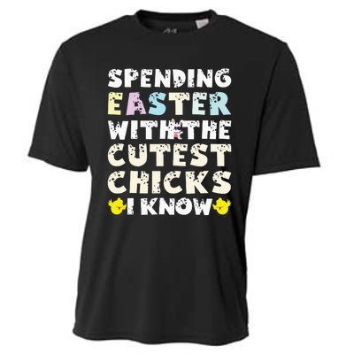 Easter Outfit For  Funny Cutest Chicks Cooling Performance Crew T-Shirt