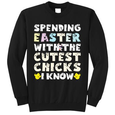 Easter Outfit For  Funny Cutest Chicks Sweatshirt