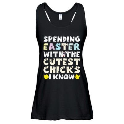 Easter Outfit For  Funny Cutest Chicks Ladies Essential Flowy Tank