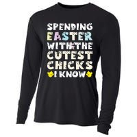 Easter Outfit For  Funny Cutest Chicks Cooling Performance Long Sleeve Crew