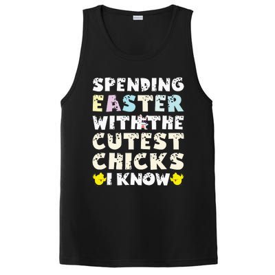 Easter Outfit For  Funny Cutest Chicks PosiCharge Competitor Tank