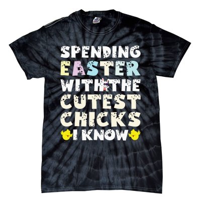 Easter Outfit For  Funny Cutest Chicks Tie-Dye T-Shirt