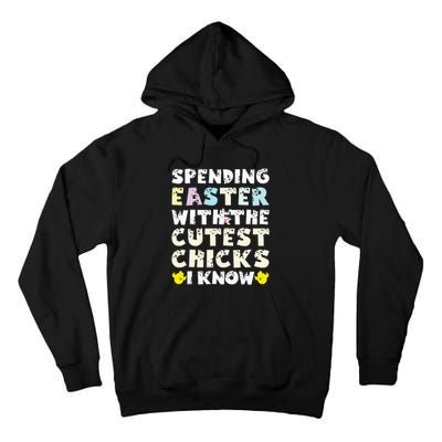 Easter Outfit For  Funny Cutest Chicks Tall Hoodie