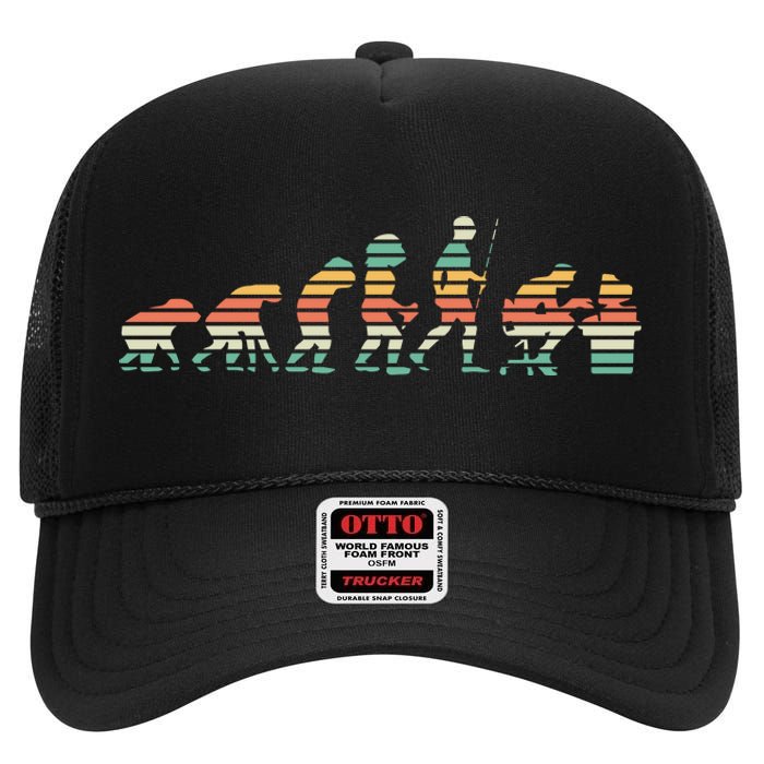 Evolution Of Gamer High Crown Mesh Back Trucker Hat