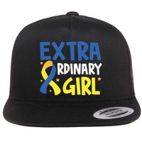 Extra Ordinary Girl Down Syndrome Awareness Flatbill Hat
