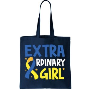 Extra Ordinary Girl Down Syndrome Awareness Tote Bag