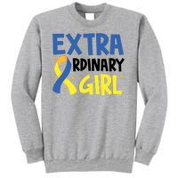 Extra Ordinary Girl Down Syndrome Awareness Sweatshirt