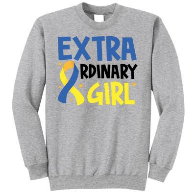 Extra Ordinary Girl Down Syndrome Awareness Sweatshirt