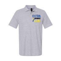 Extra Ordinary Girl Down Syndrome Awareness Softstyle Adult Sport Polo