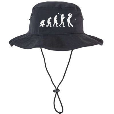 Evolution Of Golfer Dad Grandpa Golfing Lover Golf Player Legacy Cool Fit Booney Bucket Hat