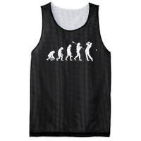 Evolution Of Golfer Dad Grandpa Golfing Lover Golf Player Mesh Reversible Basketball Jersey Tank