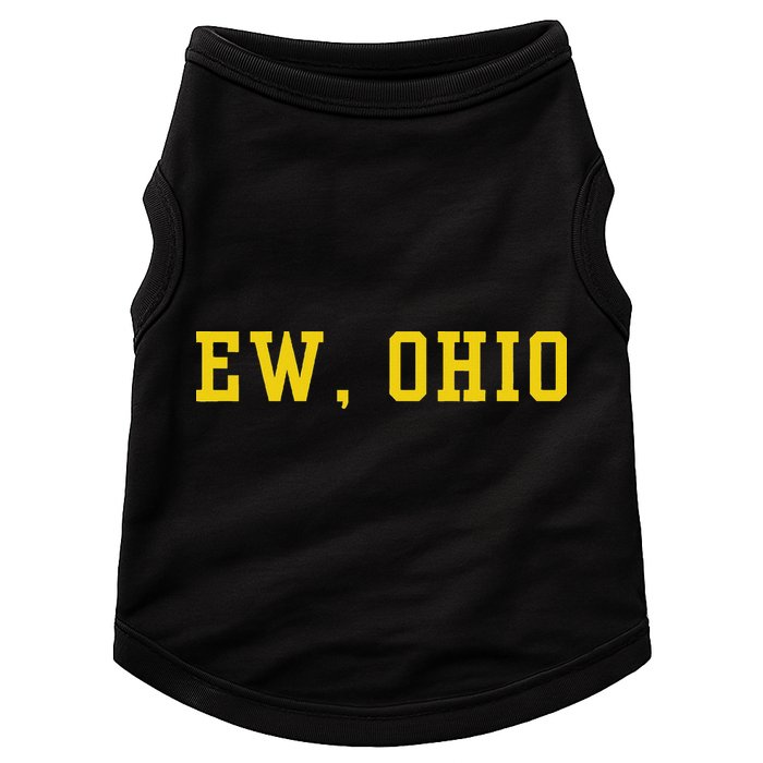 Ew Ohio Generation Z & Gen Alpha Brain Rot Funny Slang Doggie Tank