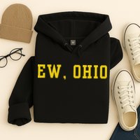 Ew Ohio Generation Z & Gen Alpha Brain Rot Funny Slang Hoodie