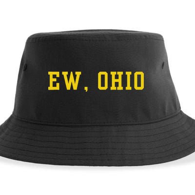 Ew Ohio Generation Z & Gen Alpha Brain Rot Funny Slang Sustainable Bucket Hat