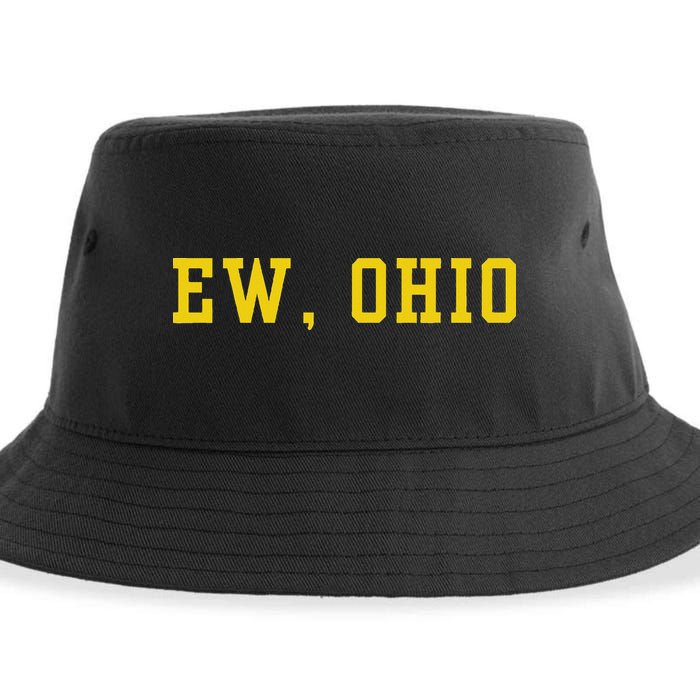 Ew Ohio Generation Z & Gen Alpha Brain Rot Funny Slang Sustainable Bucket Hat