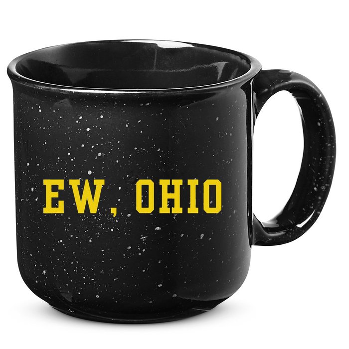Ew Ohio Generation Z & Gen Alpha Brain Rot Funny Slang 15oz Campfire Ceramic Mug
