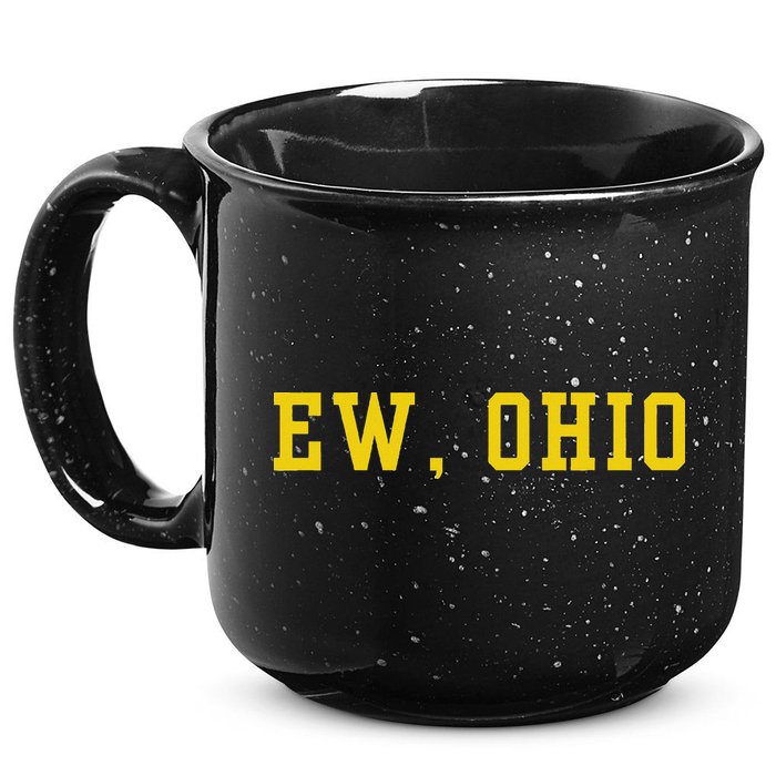 Ew Ohio Generation Z & Gen Alpha Brain Rot Funny Slang 15oz Campfire Ceramic Mug