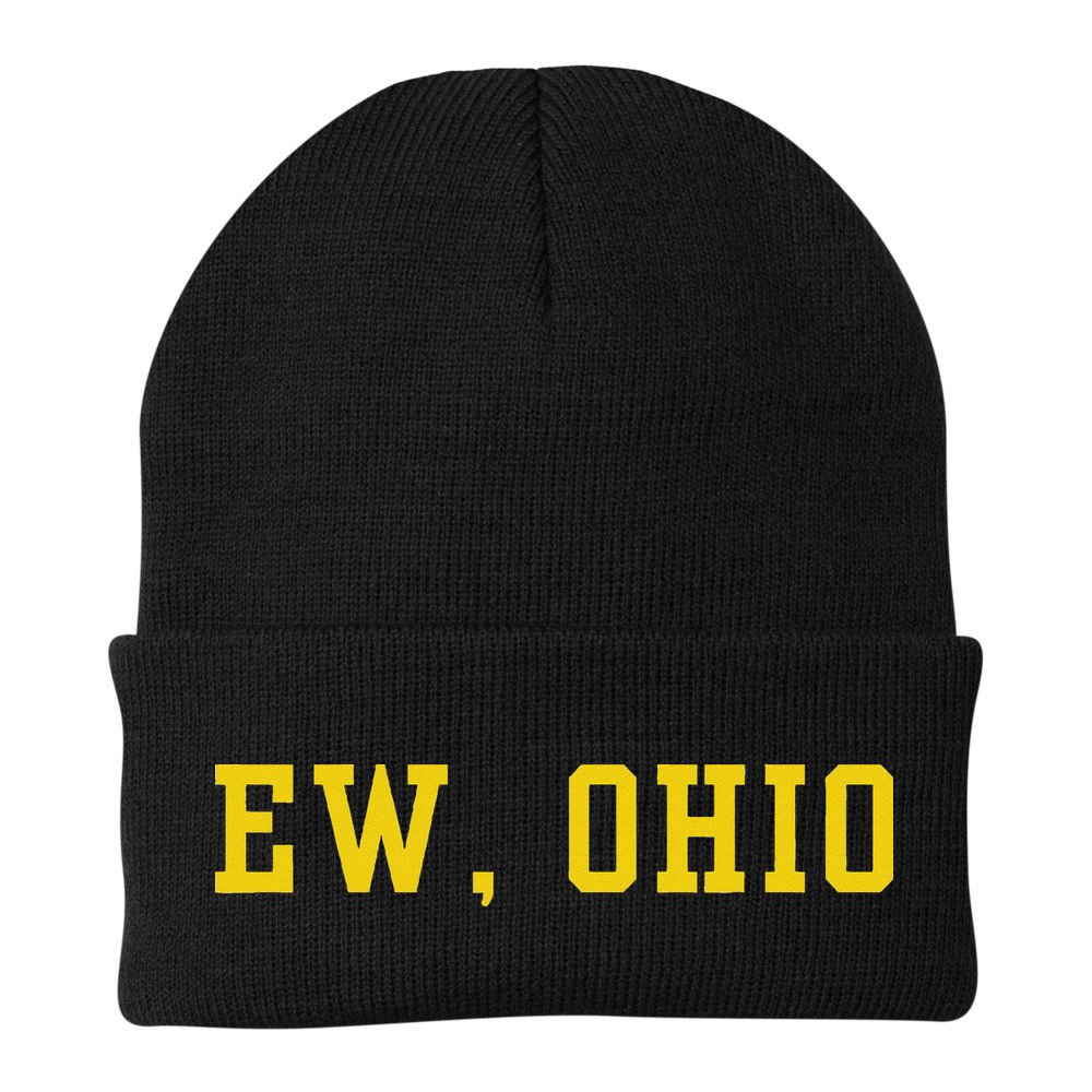 Ew Ohio Generation Z & Gen Alpha Brain Rot Funny Slang Beanie