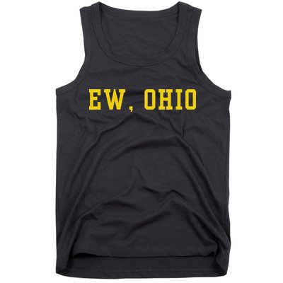 Ew Ohio Generation Z & Gen Alpha Brain Rot Funny Slang Tank Top