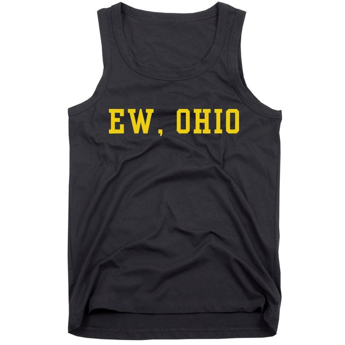 Ew Ohio Generation Z & Gen Alpha Brain Rot Funny Slang Tank Top