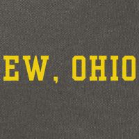 Ew Ohio Generation Z & Gen Alpha Brain Rot Funny Slang Cotton Canvas Backpack