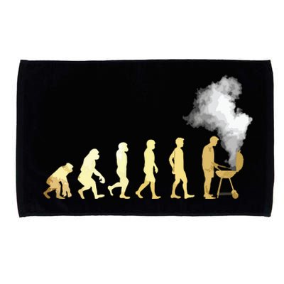 Evolution Of Grill Master Grilling Gifts I Do BBQ Microfiber Hand Towel