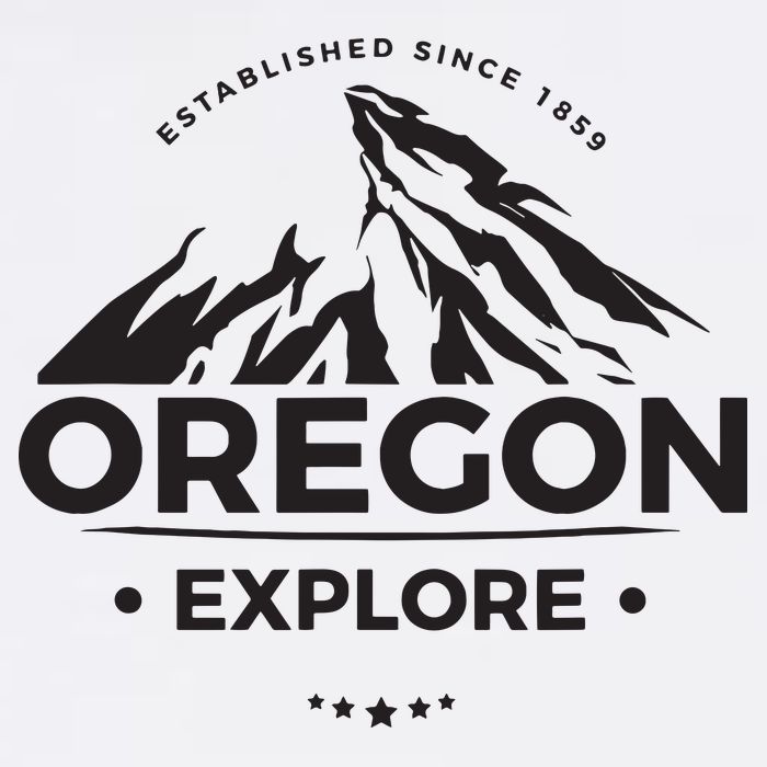 Explore Oregon Graphic Mountain Garment-Dyed Sweatshirt
