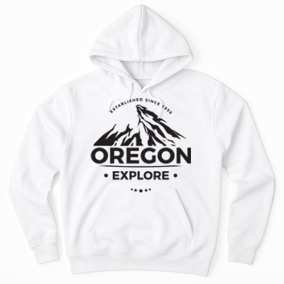 Explore Oregon Graphic Mountain Hoodie