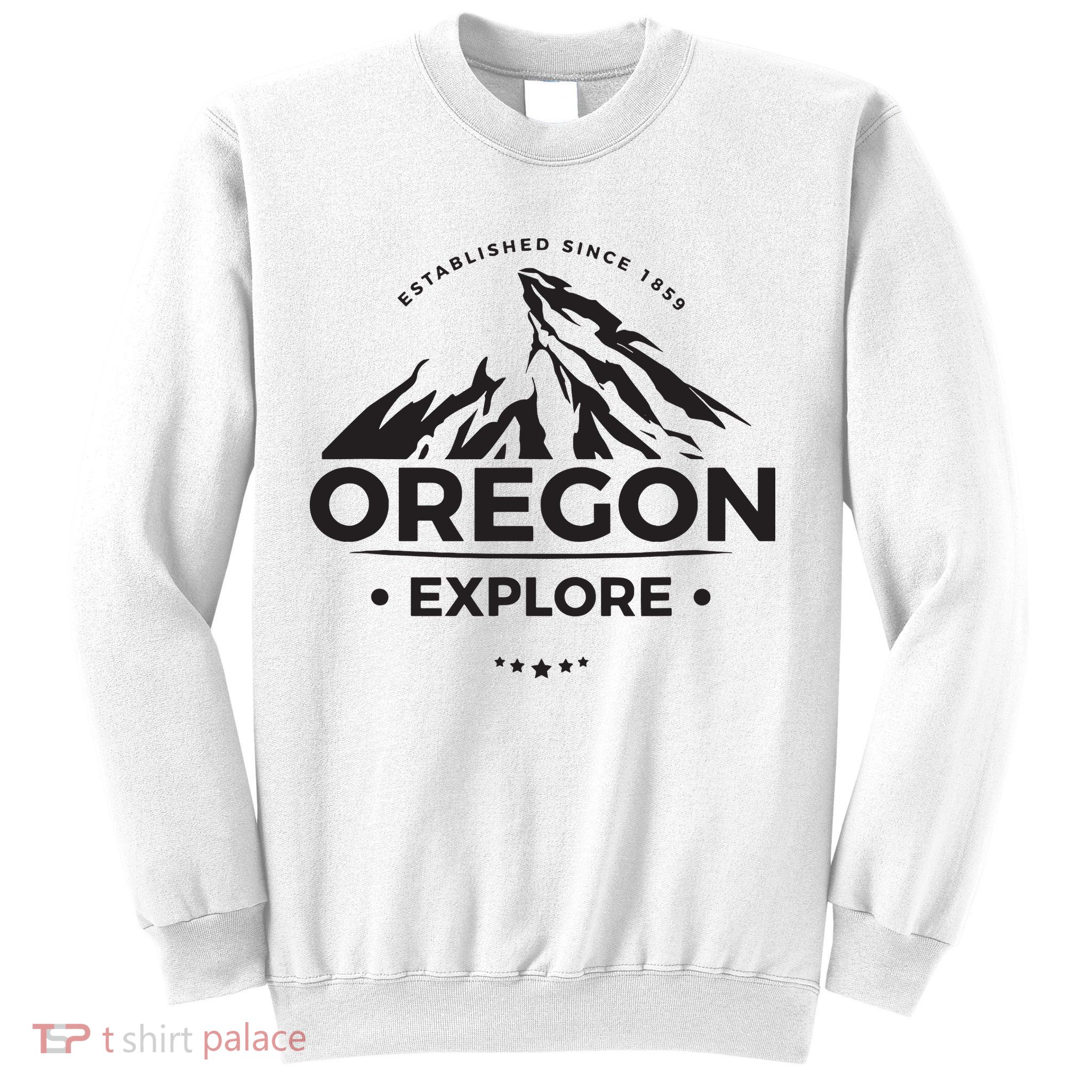 Explore Oregon Graphic Mountain Sweatshirt