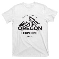 Explore Oregon Graphic Mountain T-Shirt