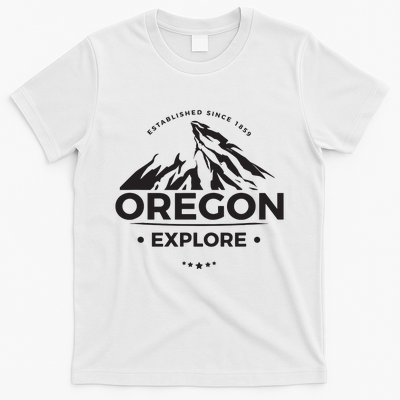 Explore Oregon Graphic Mountain T-Shirt