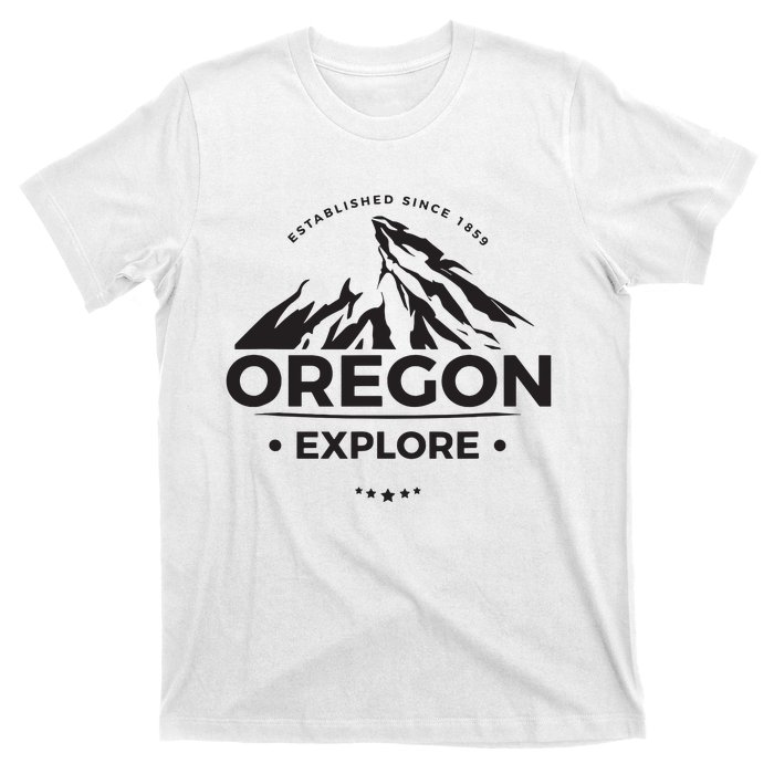 Explore Oregon Graphic Mountain T-Shirt