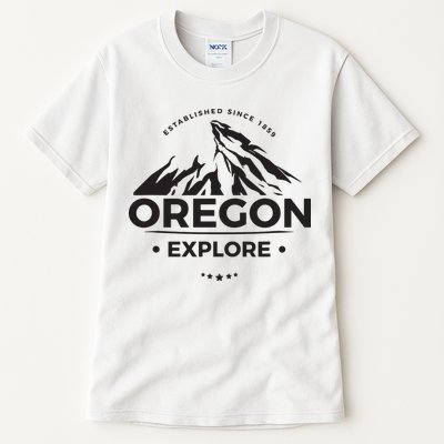 Explore Oregon Graphic Mountain Tall T-Shirt