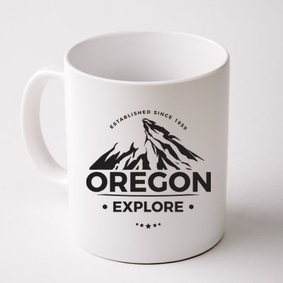 Explore Oregon Graphic Mountain Mug