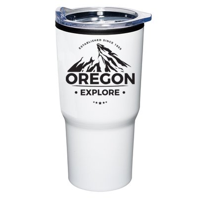 Explore Oregon Graphic Mountain Tumbler