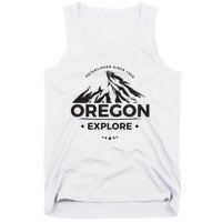 Explore Oregon Graphic Mountain Tank Top