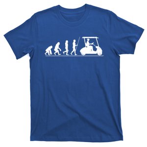 Evolution Of Golf Fun Retro Humor Golfing Cool Gift T-Shirt