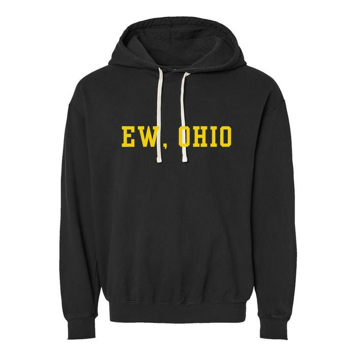 Ew Ohio Generation Z & Gen Alpha Brain Rot Garment-Dyed Fleece Hoodie