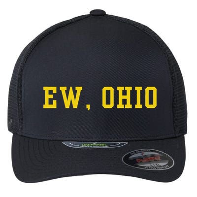 Ew Ohio Generation Z & Gen Alpha Brain Rot Flexfit Unipanel Trucker Cap