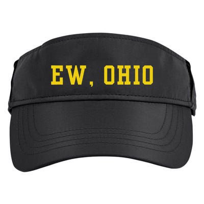Ew Ohio Generation Z & Gen Alpha Brain Rot Adult Drive Performance Visor