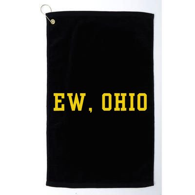Ew Ohio Generation Z & Gen Alpha Brain Rot Golf Towel