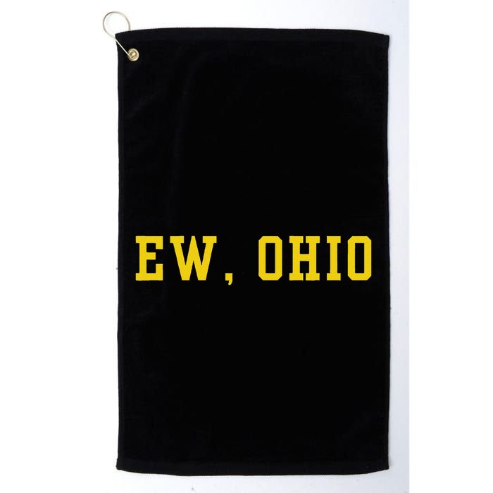 Ew Ohio Generation Z & Gen Alpha Brain Rot Golf Towel